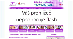 Desktop Screenshot of dcclinic.cz